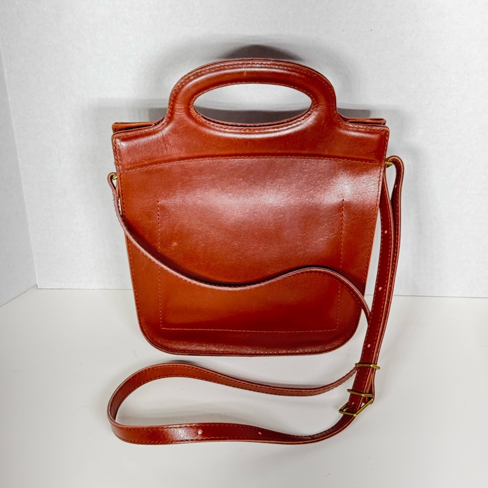Madewell The Toggle Crossbody Brown leather Purse